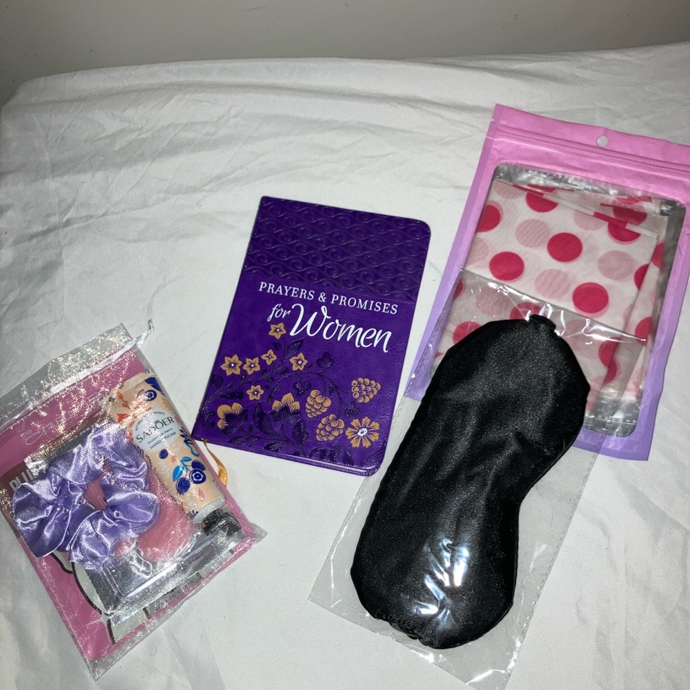 Mind Body and Soul Bundle Prayers & Promises for Women and Self Care Essentials